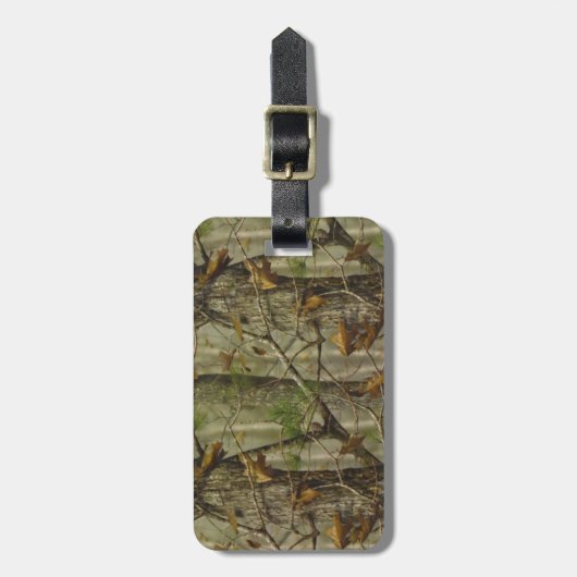 Klassische Tarnung Gepäckanhänger (Vorderseite vertikal)