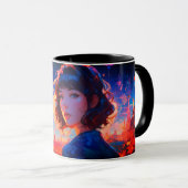 klassische Tasse (VorderseiteRechts)