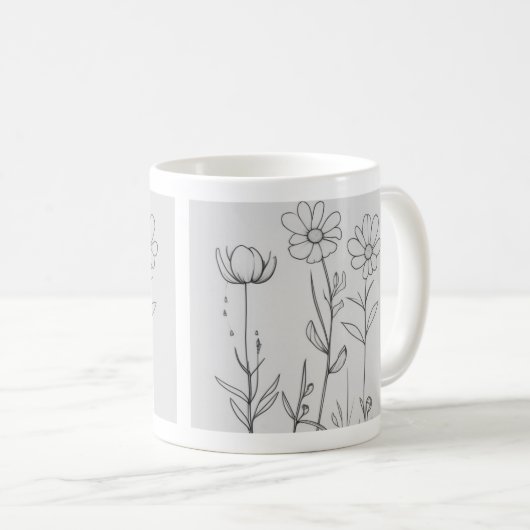 Klassische Tasse (VorderseiteRechts)