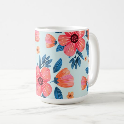 Klassische Tasse (VorderseiteRechts)