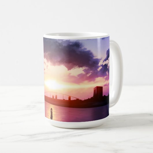 Klassische Tasse (VorderseiteRechts)