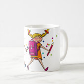Klassische Tasse (VorderseiteRechts)