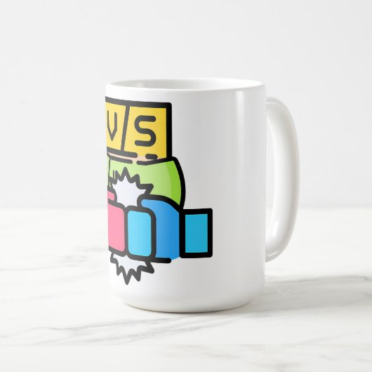 Klassische Tasse (VorderseiteRechts)