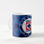 Klassische Tasse, 11 oz Cruz Azul - Cruz azulísimo Kaffeetasse (Vorderseite Links)