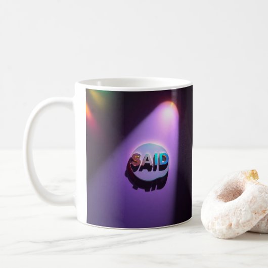Klassische Tasse, 11 oz Kaffeetasse (Mit Donut)
