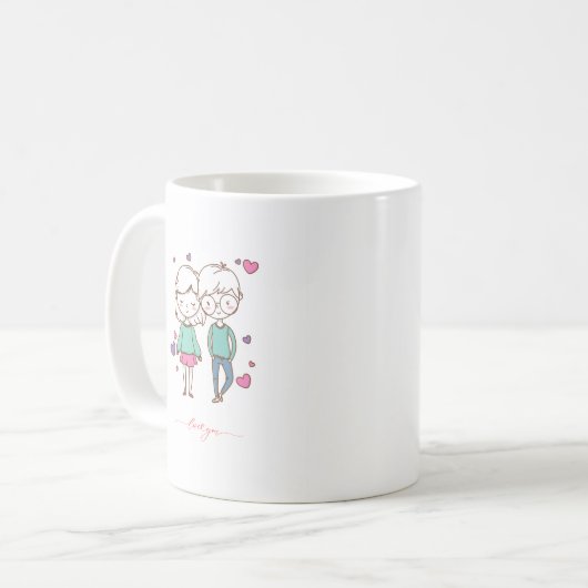 Klassische Tasse, 11 oz Kaffeetasse (Vorderseite Links)