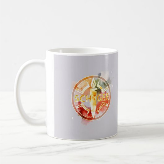 Klassische Tasse, 11 oz Kaffeetasse (Links)