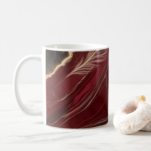 Klassische Tasse, 11 oz Kaffeetasse (Mit Donut)