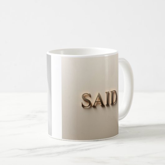 Klassische Tasse, 11 oz Kaffeetasse (VorderseiteRechts)