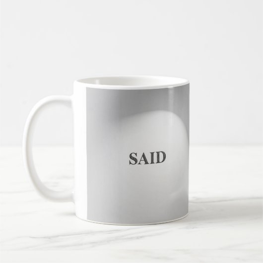 Klassische Tasse, 11 oz Kaffeetasse (Links)