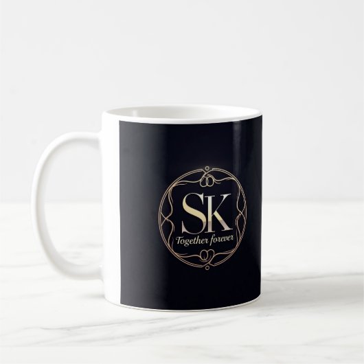 Klassische Tasse, 11 oz.. Kaffeetasse (Links)