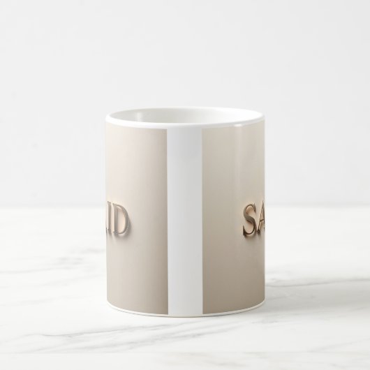 Klassische Tasse, 11 oz Kaffeetasse (Mittel)