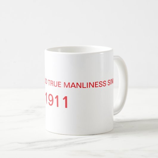 Klassische Tasse, 11 oz Kaffeetasse (VorderseiteRechts)