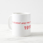 Klassische Tasse, 11 oz Kaffeetasse (Vorderseite Links)