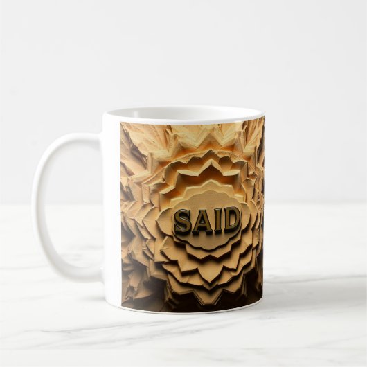 Klassische Tasse, 11 oz Kaffeetasse (Links)