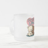 Klassische Tasse, 11 oz .Mama Liebe Perfektes Gesc Mattglastasse (Vorderseite Links)
