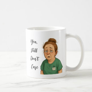 Klassische Tasse, 11 oz, Nurse Burnout Kaffeetasse