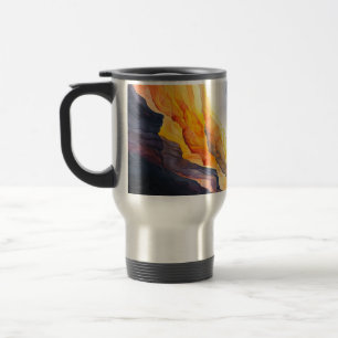 Klassische Tasse, 11 oz Sonnenuntergang in den Ber Reisebecher