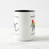 Klassische Tasse, 11 oz Tasse (Zentrum)
