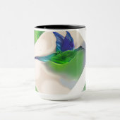 Klassische Tasse, 11 oz Tasse (Zentrum)