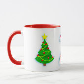 Klassische Tasse, 11 oz Weihnachtsmann Tasse (Links)