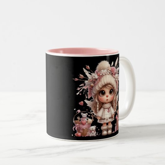 Klassische Tasse, 11 oz Zweifarbige Tasse (VorderseiteRechts)