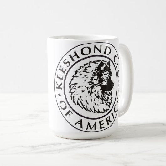 Klassische Tasse 15oz. mit KCA Logo (VorderseiteRechts)