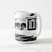 Klassische Tasse, 444 ml Kaffee Tasse (VorderseiteRechts)