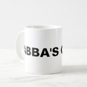 Klassische Tasse "Abba's Child" (Vorderseite Links)