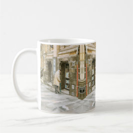 Klassische Tasse - "Alte Bücher"