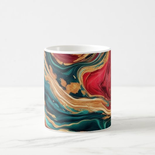 Klassische Tasse aus Marmor (Mittel)