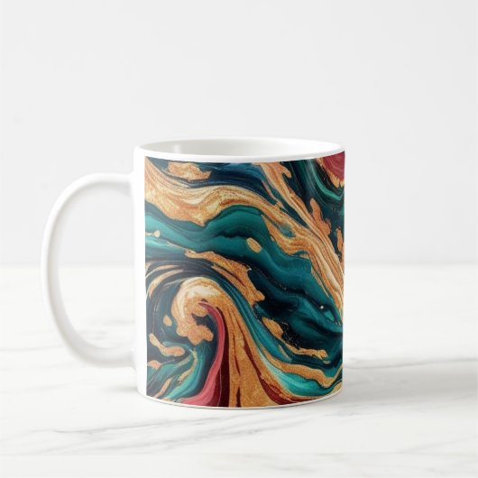 Klassische Tasse aus Marmor (Links)