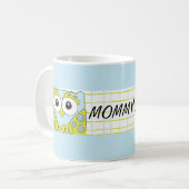 Klassische Tasse "Blue Owl Mommy's Sippy Cup" (Vorderseite Links)