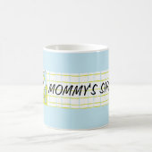 Klassische Tasse "Blue Owl Mommy's Sippy Cup" (Mittel)