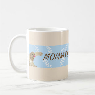 Klassische Tasse "Blue Turtle Mommy's Sippy Cup"