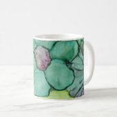 Klassische Tasse "Blume Tinte 2" (VorderseiteRechts)