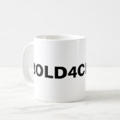 Klassische Tasse "Bold4Christ" (Vorderseite Links)