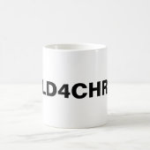 Klassische Tasse "Bold4Christ" (Mittel)