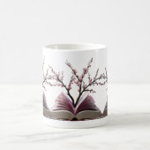 Klassische Tasse - Cherry Blossom Buchkunst Design (Mittel)
