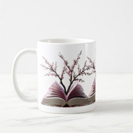Klassische Tasse - Cherry Blossom Buchkunst Design
