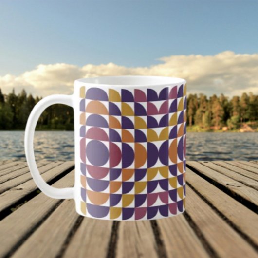 Klassische Tasse der geometrischen Kreisel | Mitte