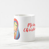 Klassische Tasse Frohe Weihnachten (Mittel)