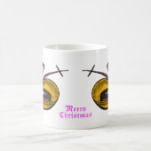 Klassische Tasse Frohe Weihnachten (Mittel)