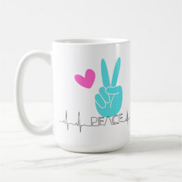 Klassische Tasse für Friedensliebhaber