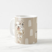Klassische Tasse für Hunde (Vorderseite Links)