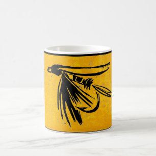 Klassische Tasse für Trout-Fliegenfliegen "Black G