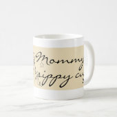 Klassische Tasse "Goldene Sterne Mommy's Sippy Cup (VorderseiteRechts)