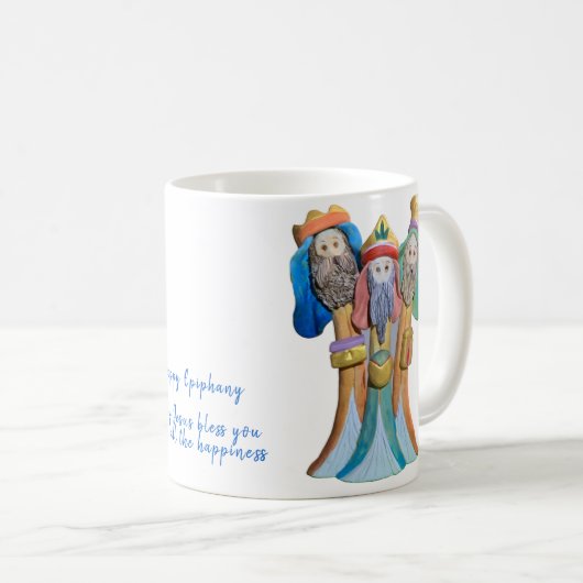 Klassische Tasse Happy Epiphany (VorderseiteRechts)