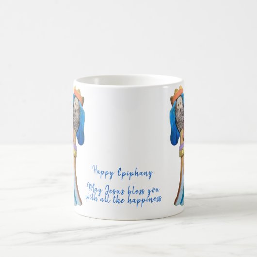 Klassische Tasse Happy Epiphany (Mittel)
