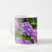 Klassische Tasse "Hydrangea" (Vorderseite Links)